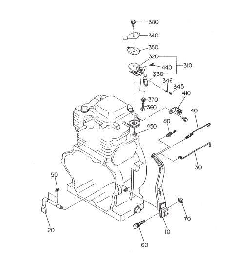 BA-Series Governor Assembly.Parts by Multiquip Whiteman