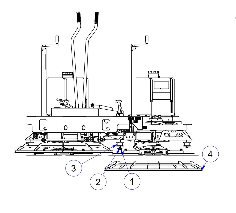 MP235 Mechanical Pro Riders Roller Assembly Parts by Allen Engineering