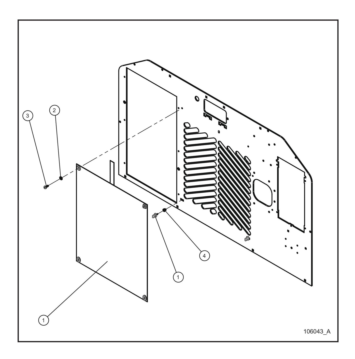 Radiator Arctic Cover Parts By Allmand