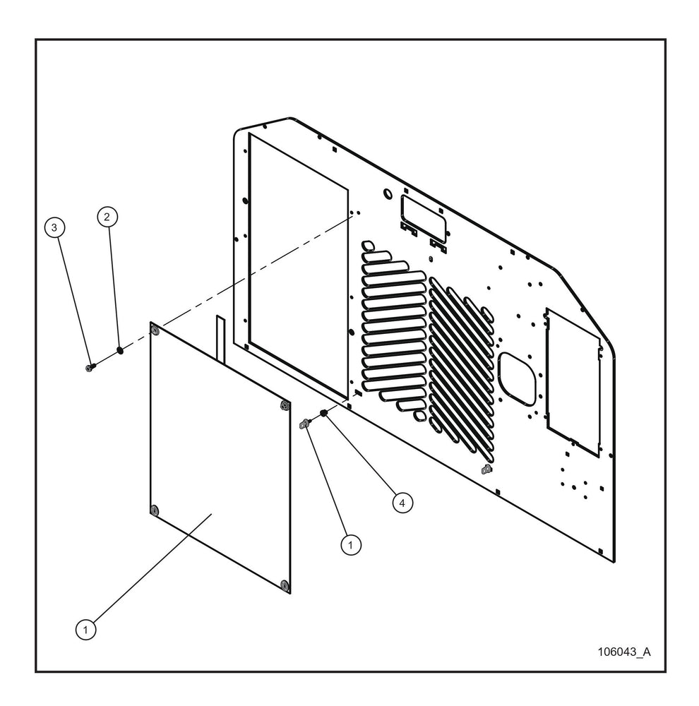 Radiator Arctic Cover Parts By Allmand