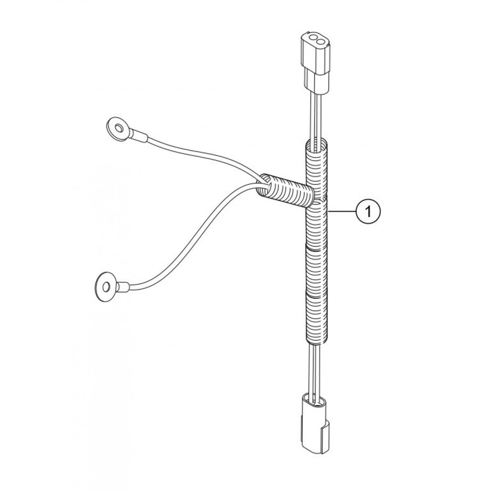 Cable Harness Assembly Parts for Rammax RX1575 SN 5570002 to 5572979 By Multiquip