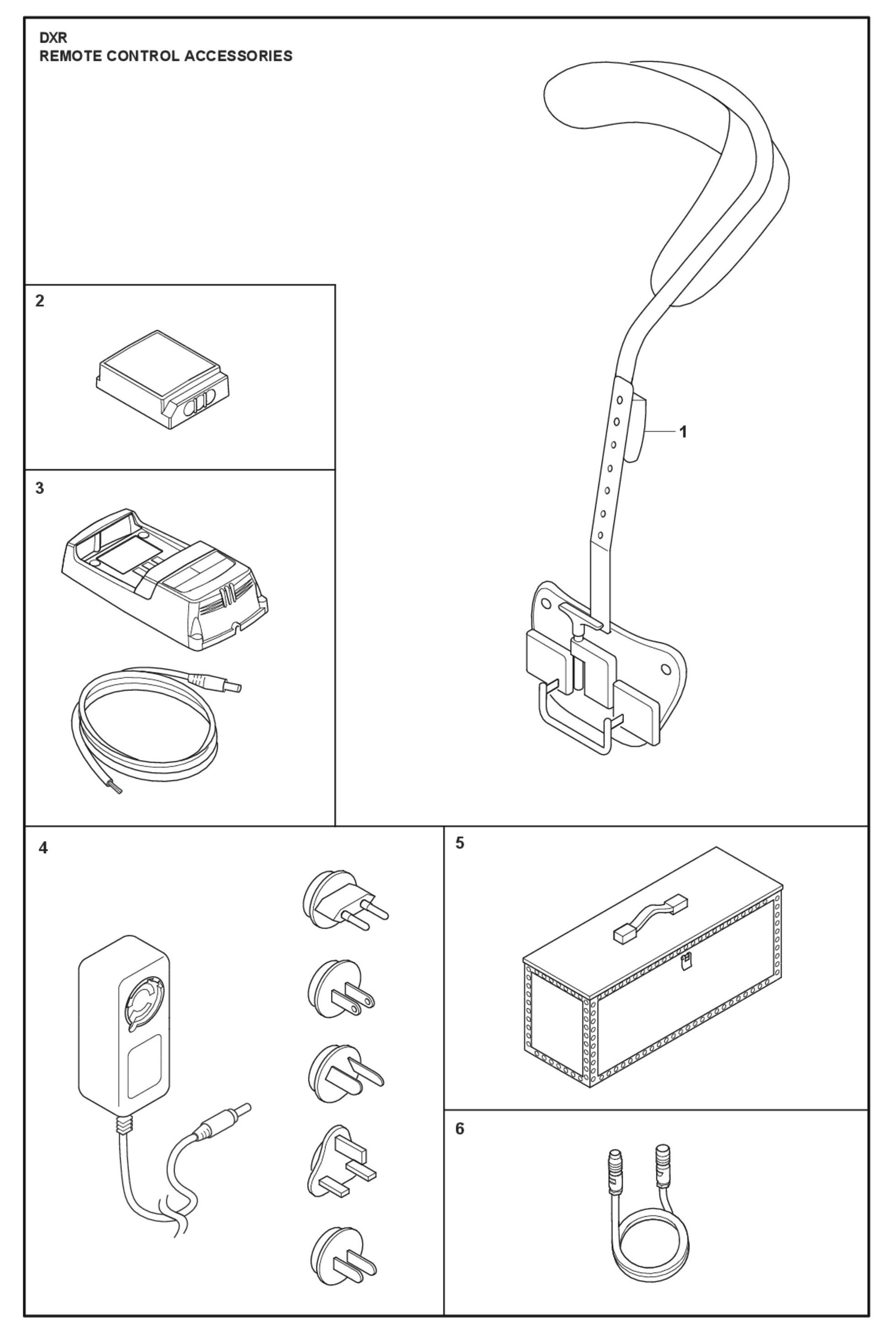 Remote Control Accessories Parts for DXR 95 By Husqvarna