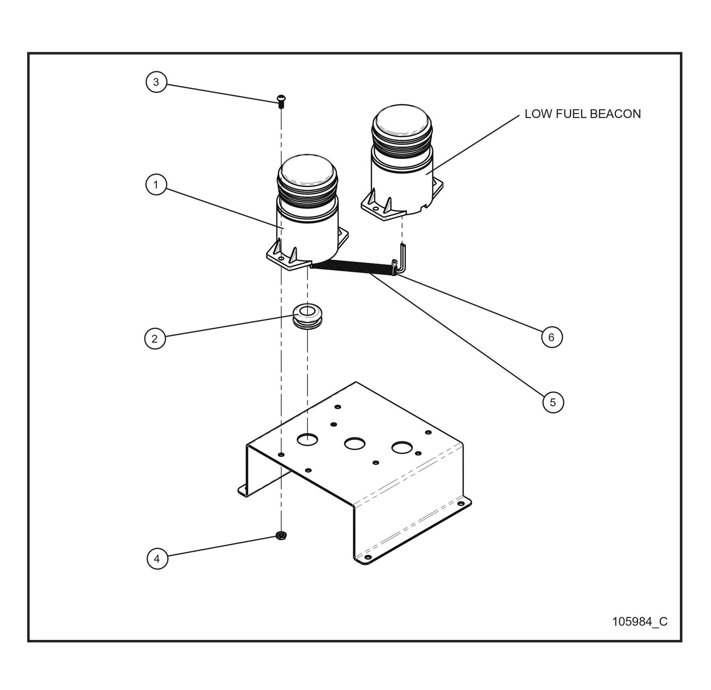 Run Beacon Parts By Allmand