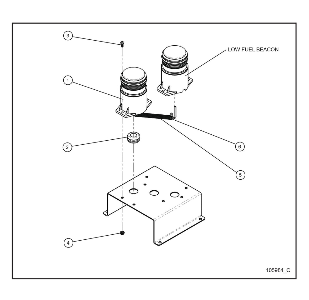 Run Beacon Parts By Allmand