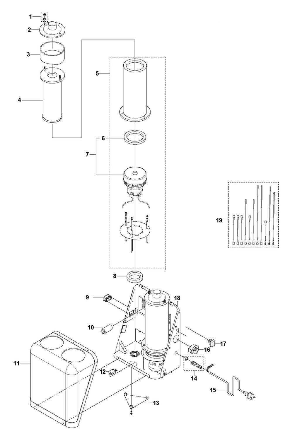 S 26 Motor Assembly Parts