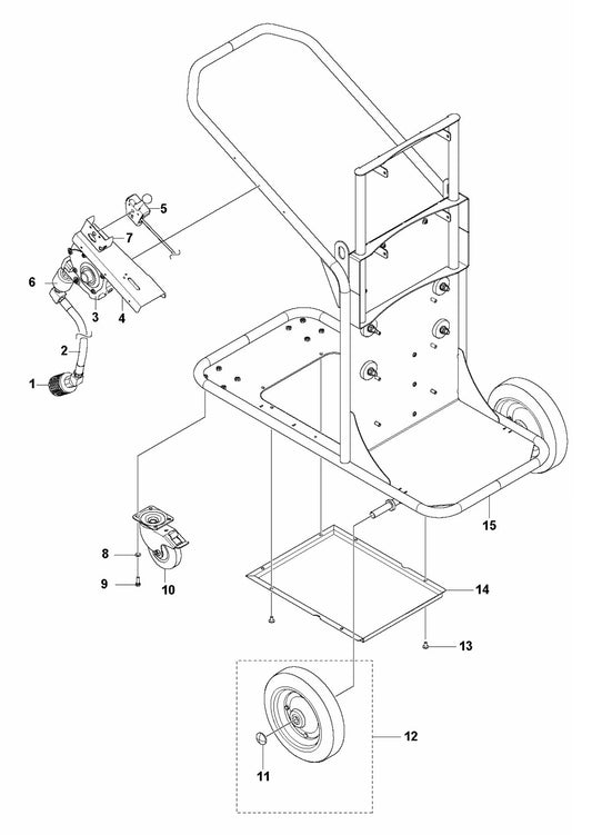 S 36 Carriage Assembly Parts