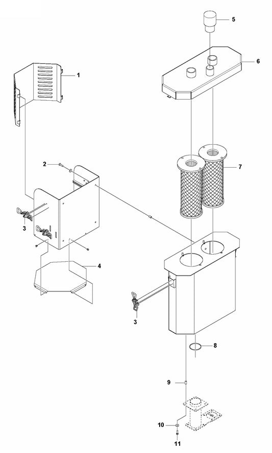 S 36 Air Filter Assembly Parts