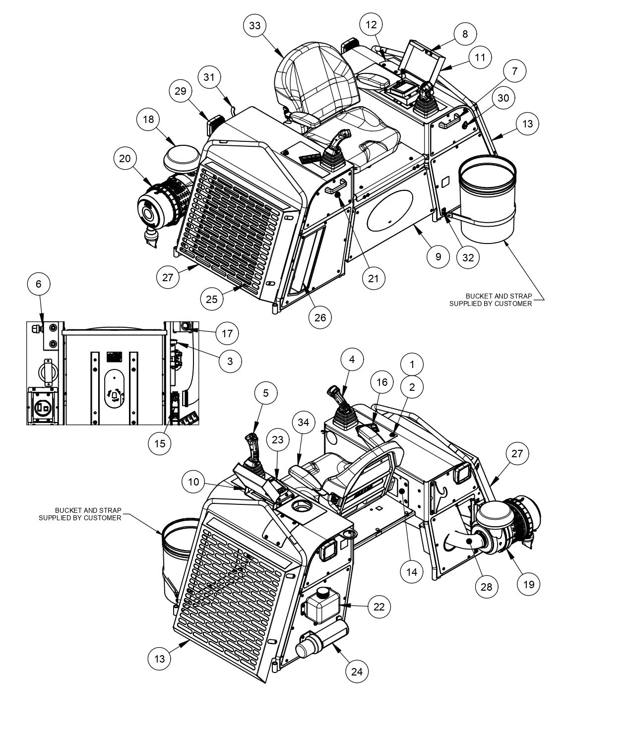 HDX780 Hydra Drive Extreme Riders Seat Frame Assembly Parts by Allen Engineering