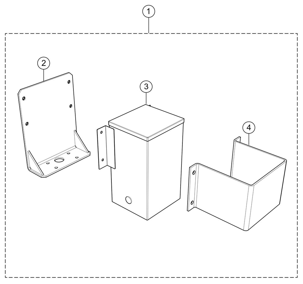SG1400C4F & SG1600C4F Transformer (Add-On Option) Assembly Parts