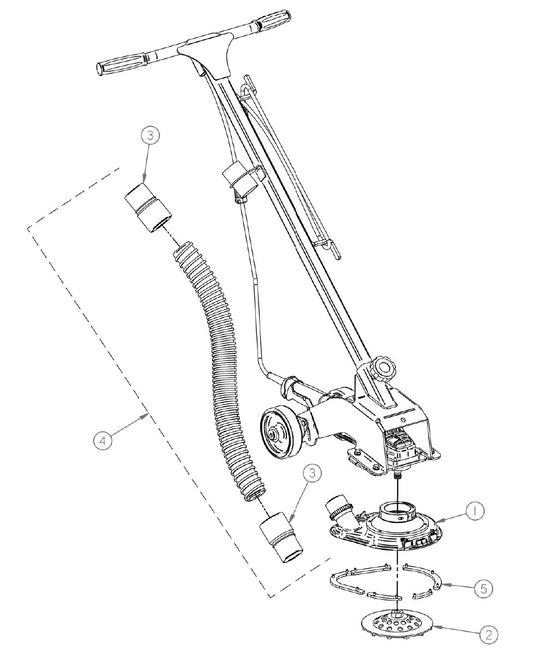 SG7 Replacement Parts Diagram Grinder Accessories SG7 Edge Grinder (Beginning With Serial Number 178775) Parts By General Equipment