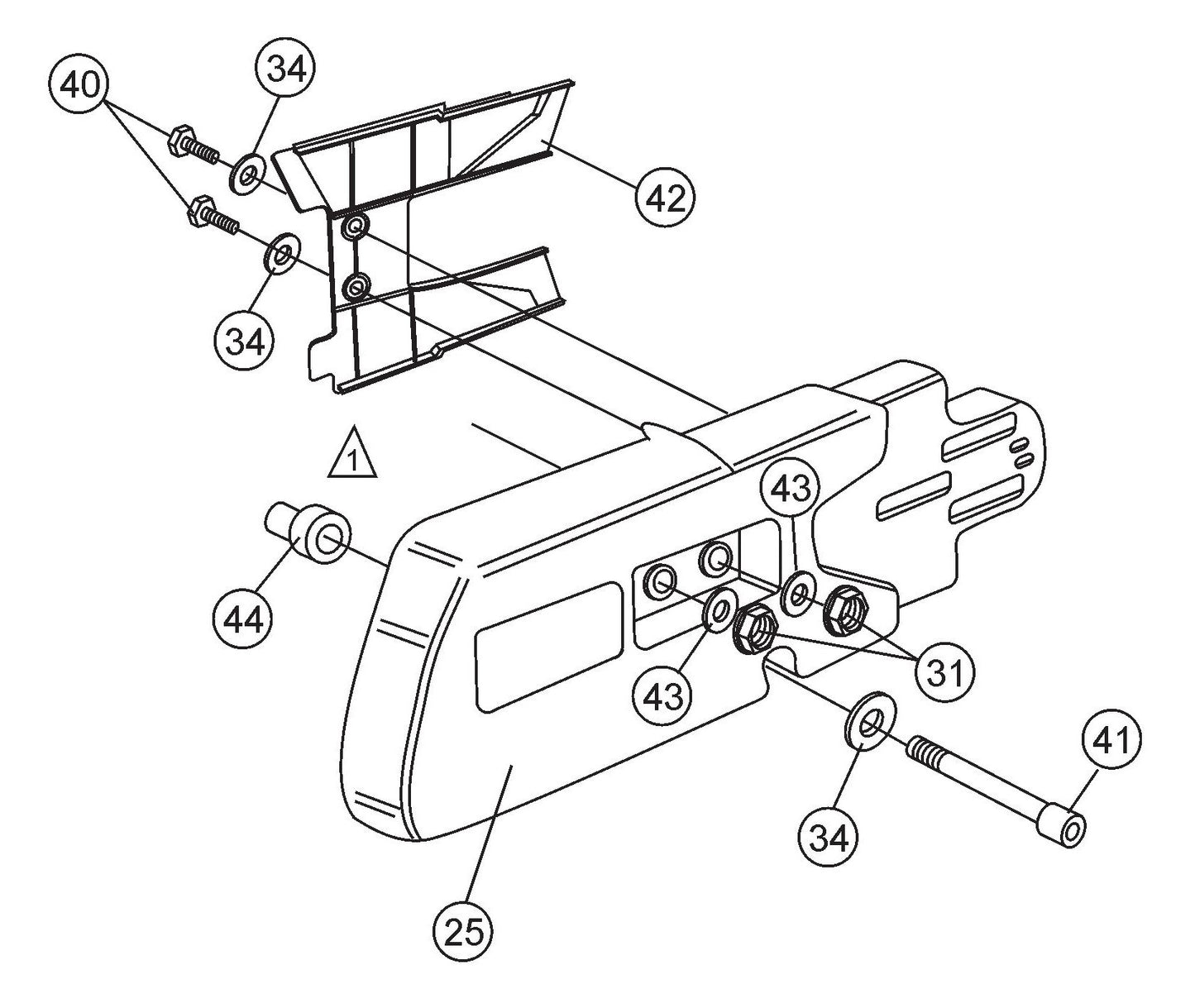 SHS62A Cut-Off Saw - V-Belt Cover (Clutch Side) Assembly Parts