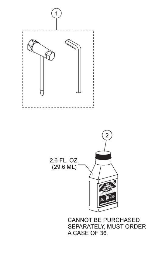 SHS62A Cut-Off Saw - Tools Assembly Parts