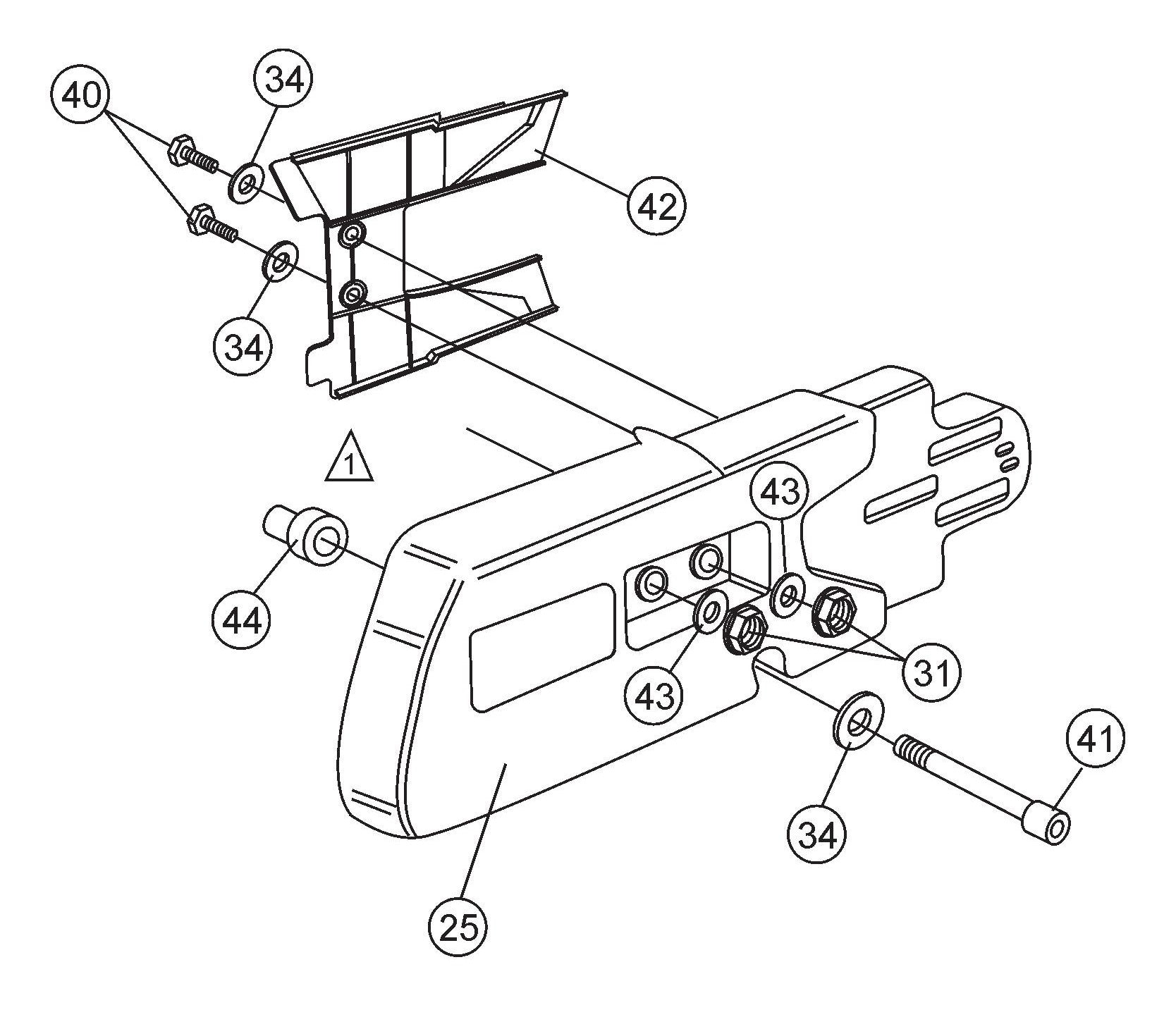 SHS81A V-Belt Cover (Clutch Side) Assembly Parts