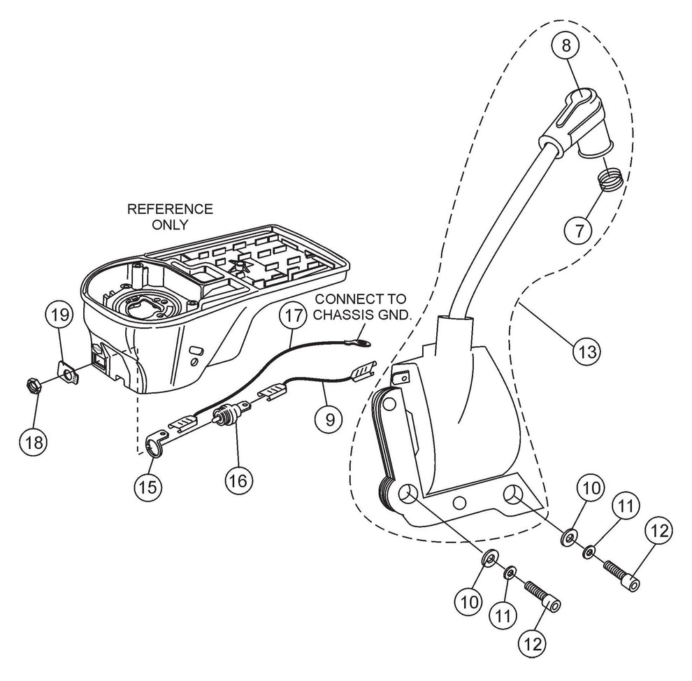 SHS81A Ignition Coil Assembly Parts