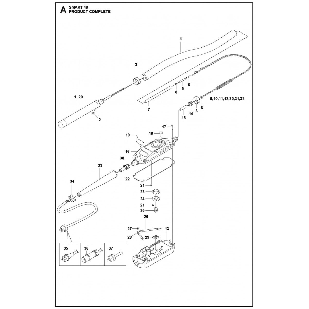 Product Complete Parts For Smart By Husqvarna