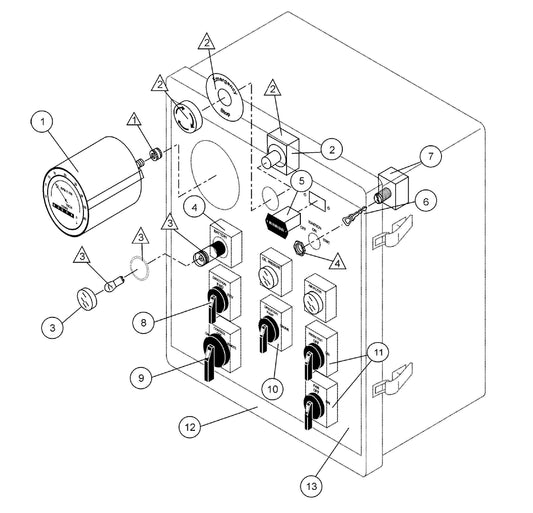 ST-45HRM Control Box Assembly Parts