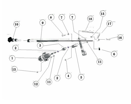 ST-70 Throttle Assembly Parts
