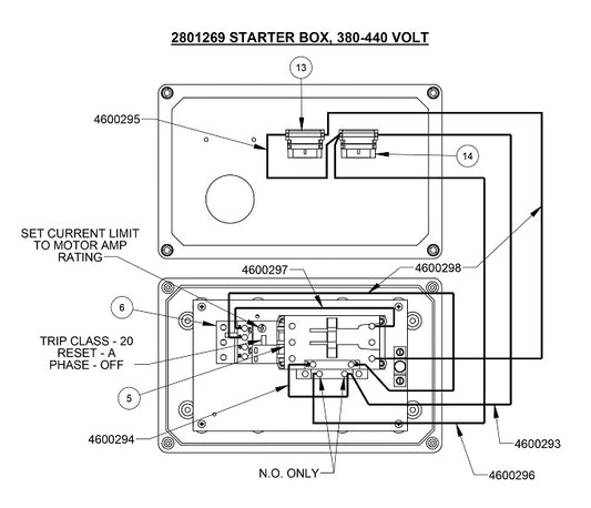 Starter Box, 380-440 Volt (2)