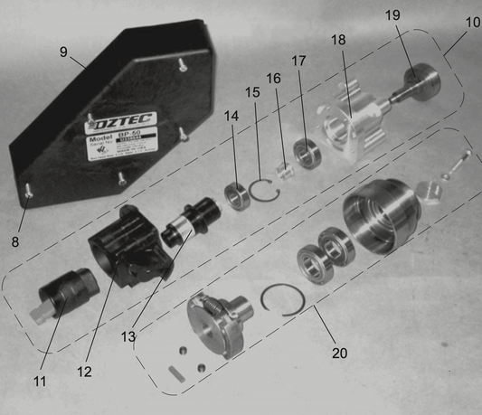 BP-50A Drive Block and Clutch Assembly