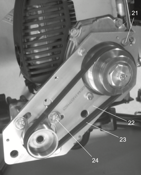 BP-50A Pulley and Belt Bracket Assembly