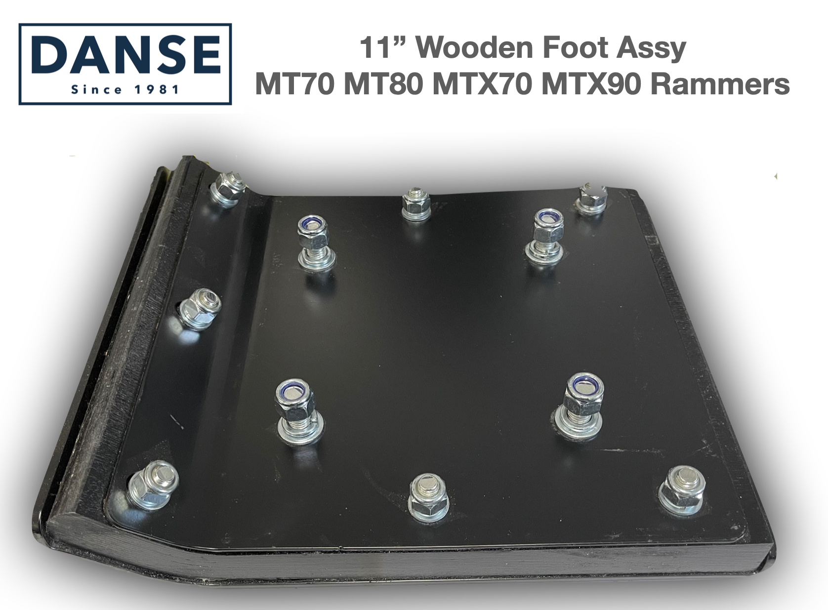 362910130 Foot Assy 285W-E/F.Cover for Multiquip Mikasa MT76D2 Jumping Jack Rammer
