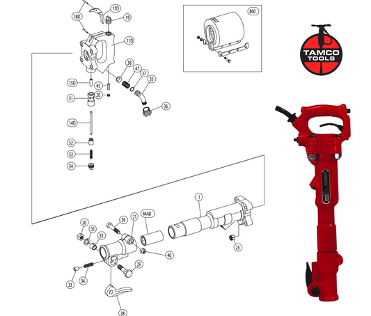 CD30 Clay Digger Replacement Parts