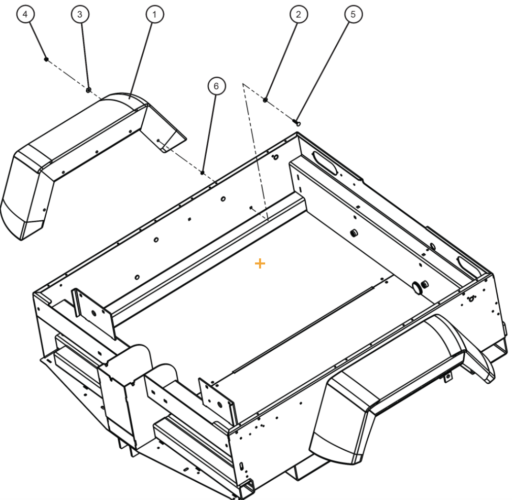 Fender Parts for Maxi-Lite Light Towers by Allmand