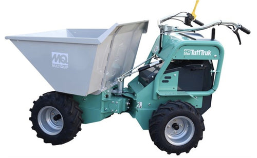 Multiquip TB11G TB11E Tufftruk Compact Walkbehind Motorized Buggy 10.6 Cu Ft 34 Inch Wide 
