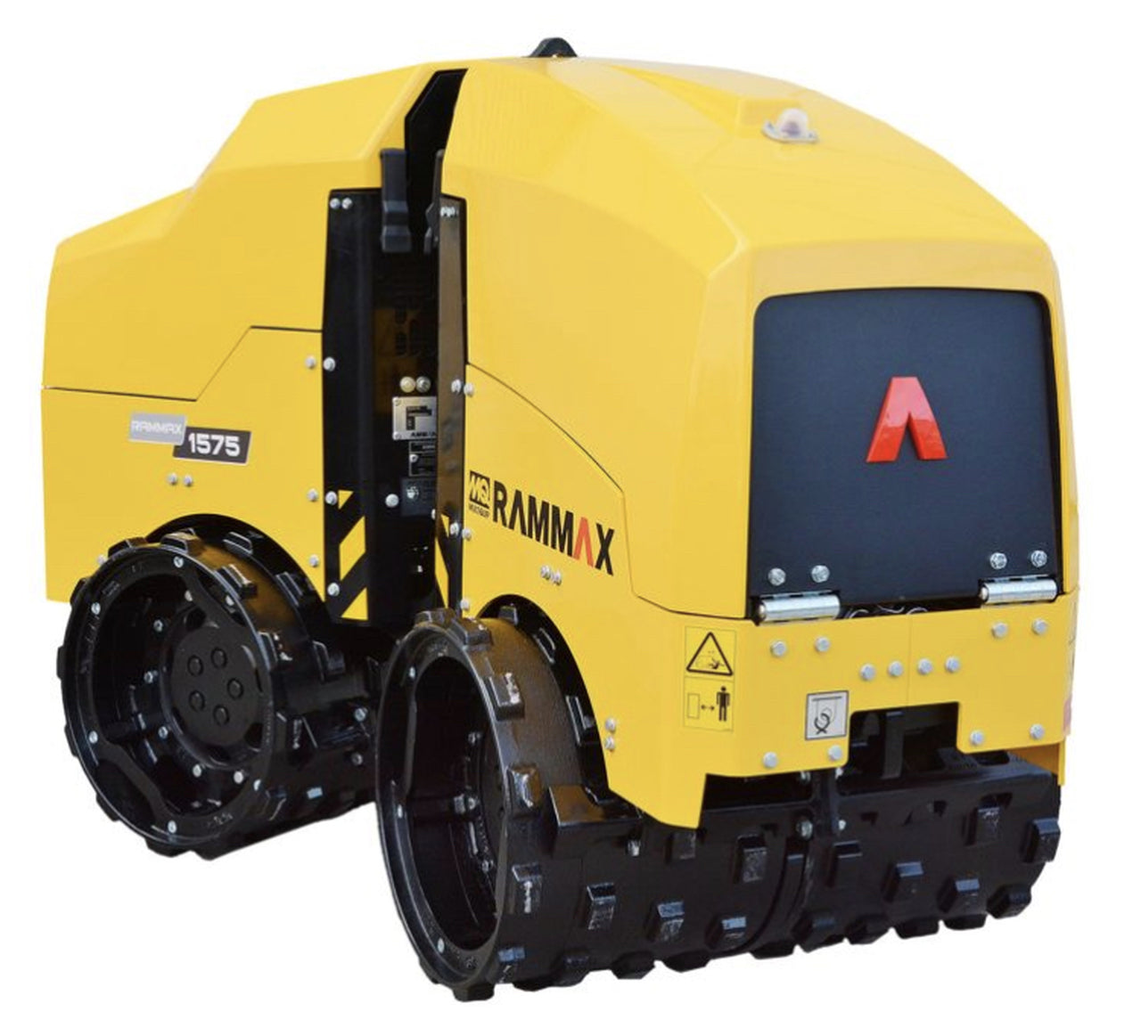 Multiquip Rammax  RX1575 Articulating Trench Roller with Infrared Remote, 24/33 inch Wide Drums &amp; 20 HP Yanmar Engine