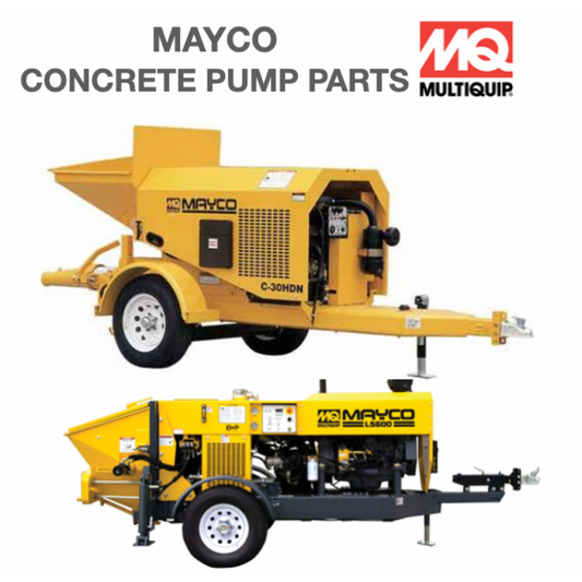 EM135 Bolt 1-1/4” -12X7” Hex Hd. for C30HDNI Mayco Concrete Pump by Multiquip