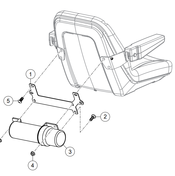STXDF Document Holder Assembly Parts