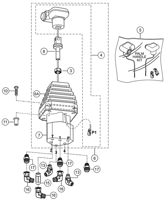 STX6H Right-Hand Valve Assembly Parts