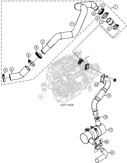 STX6H Exhaust Assembly