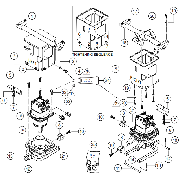 STXD6I Pivot Assembly