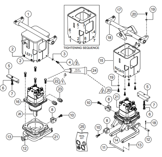 STXD6I Pivot Assembly