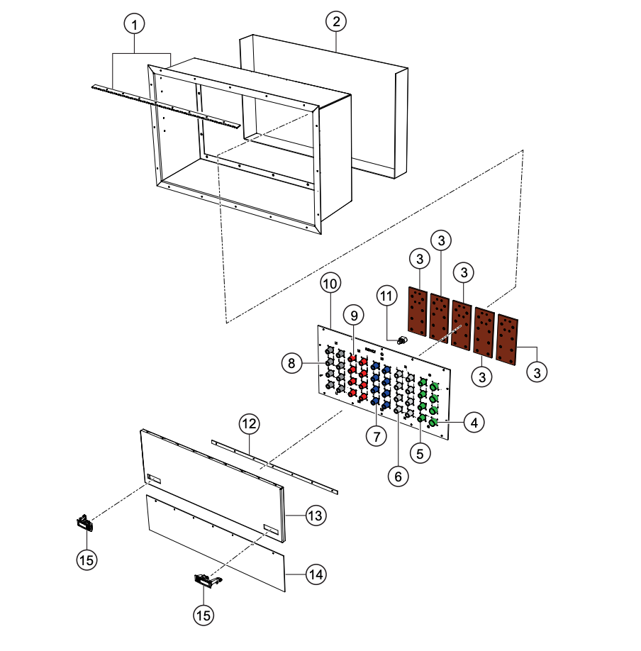 CG500C2 Output Buss Assembly Parts