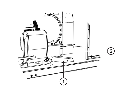 CG500V4F Conduit Step-Over Hat Section/Battery Box Assembly Parts