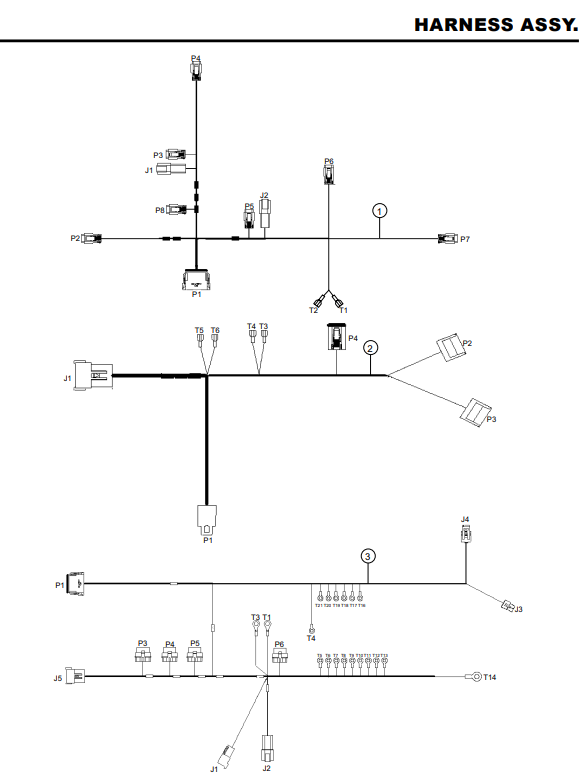 HHNG4 HHNG5 Harness Assembly