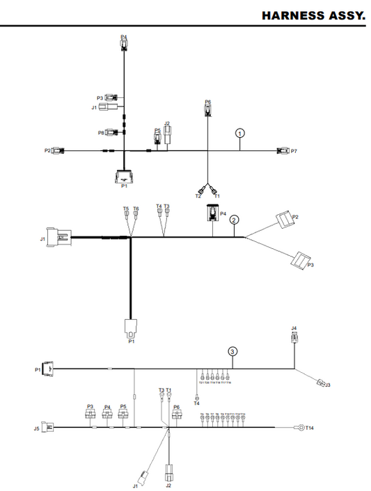 HHNG4 HHNG5 Harness Assembly