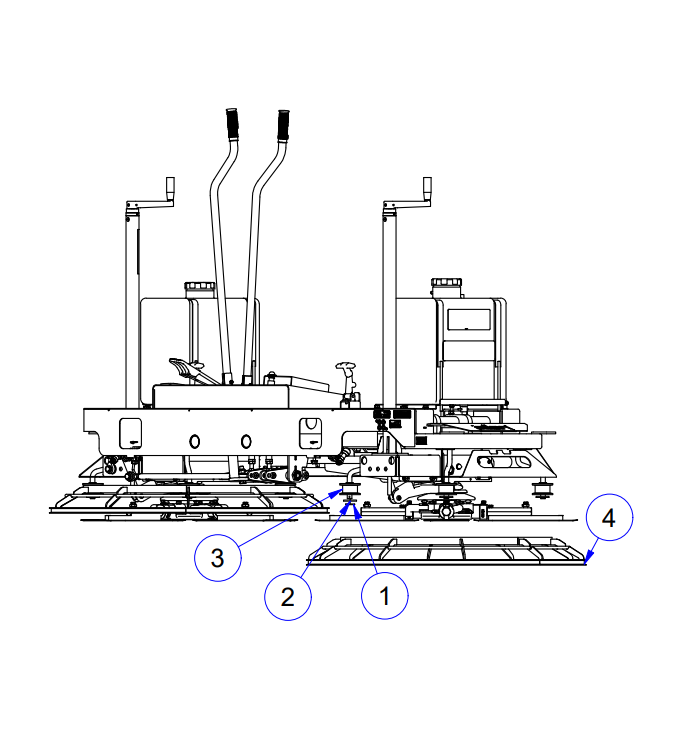 MP235 Mechanical Pro Riders Edger Ring Assembly Parts by Allen Engineering