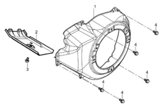 BE9000ERUSC Generator Shroud Assembly Parts by BE Power Equipment