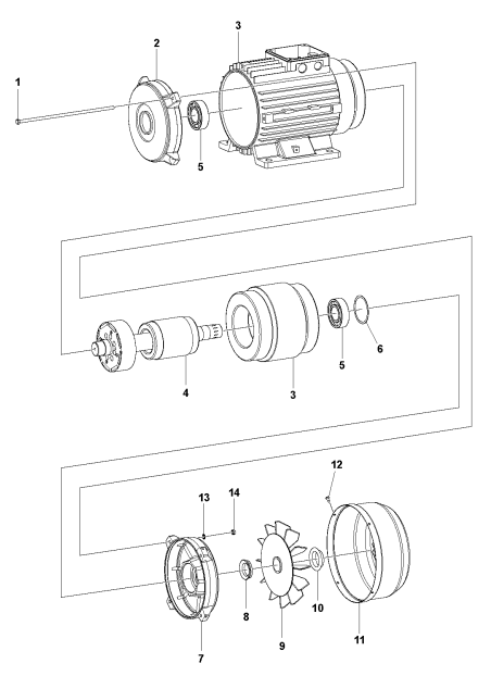 CF 11 M Frequency Converter Assembly Parts by Husqvarna