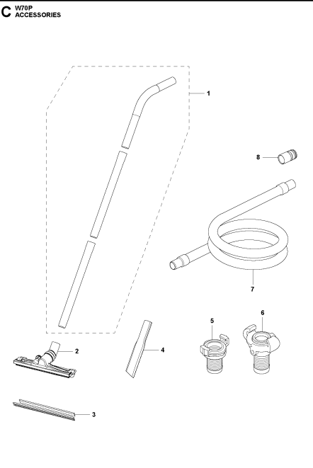 W70 P accessories