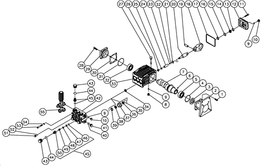 JP-4004-0MVB (sn:10070001-99999999) Pump Assembly Parts By Mitm