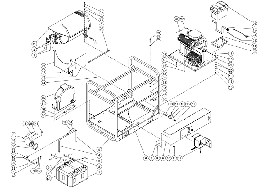 HDC series Unit Assembly Parts by Mi-T-M