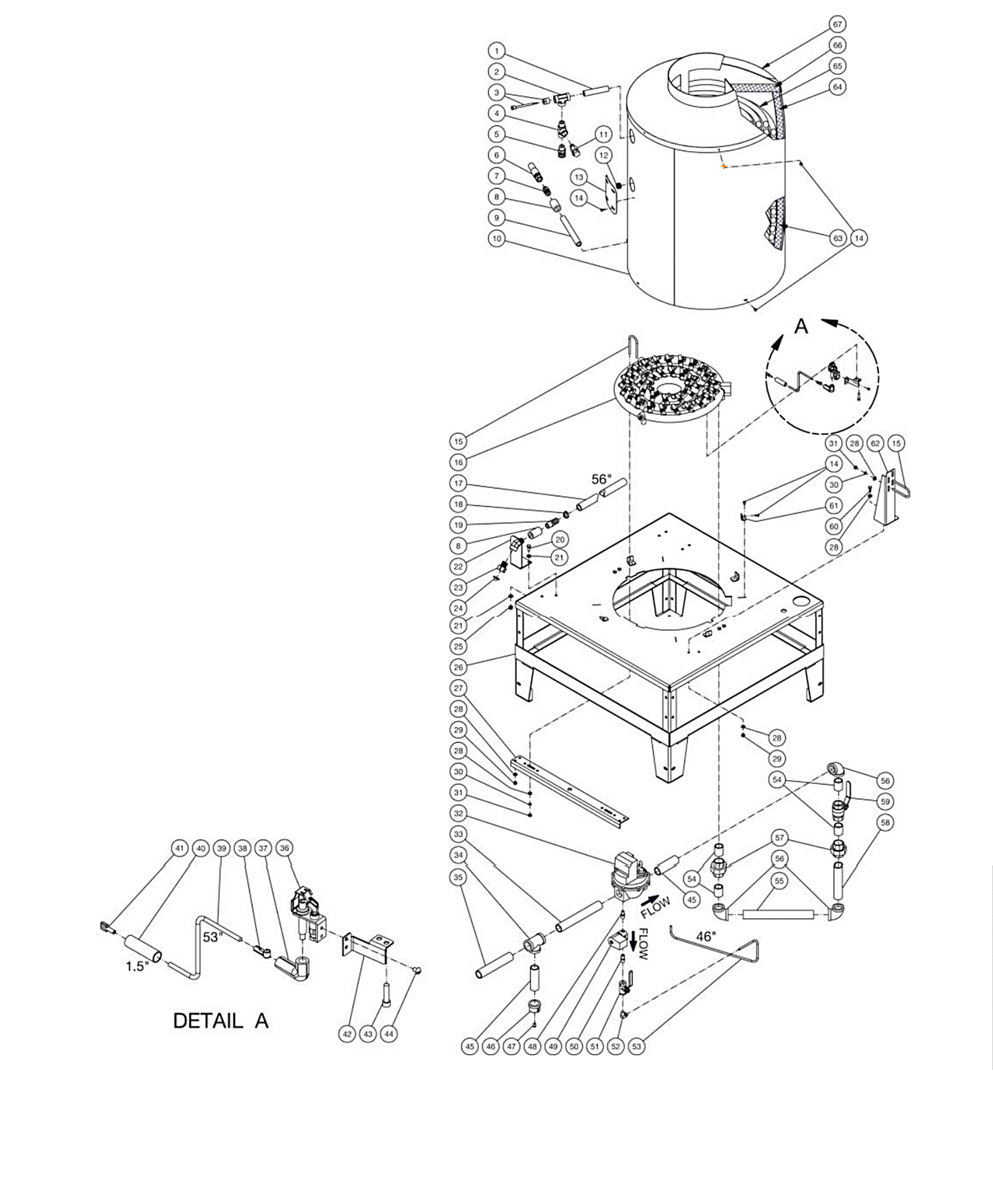 HEG-3008-1E3G/1E4G/1E5G/1E9G Coil Frame Assembly Parts By MiTM