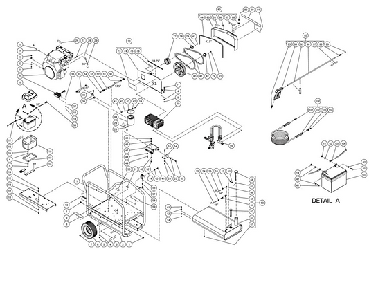 DC-6004-WC4H6G (sn:0-99999999) Frame Assembly Parts by Mi-T-M