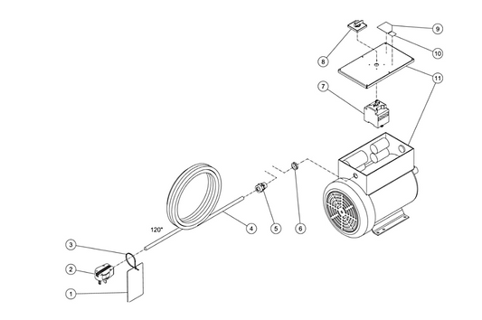DC-2405-W4E2G (sn:11500526-11448401)(sn:11448402-99999999) Motor Assembly Parts by Mi-T-M