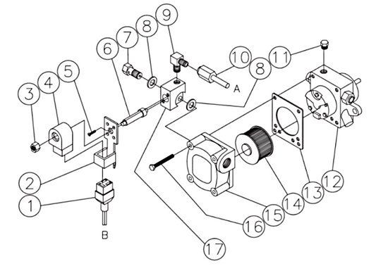 HHS-303-0E1A Fuel Pump/Fuel Solenoid Assembly Parts by MiTM