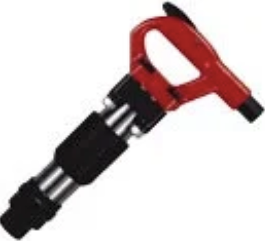 TCH-3B 4-Bolt Chipping Hammer .580 Hex Shank 2 1/2" Strok...